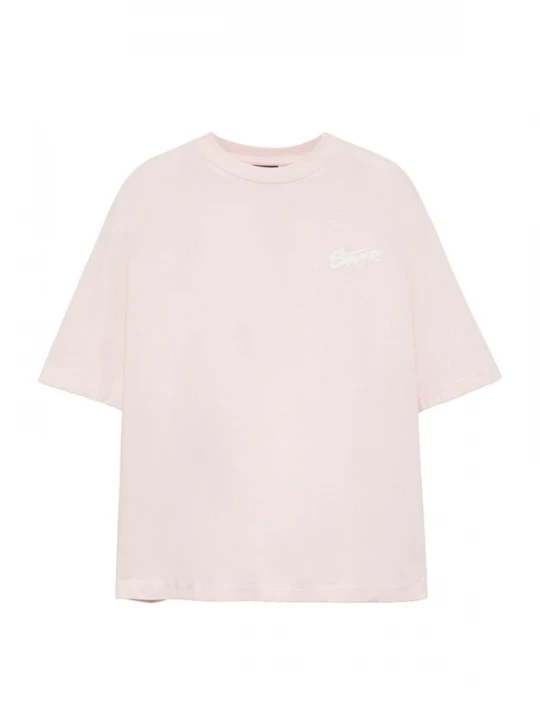 Obrázek produktu Pull&Bear Tričko 'STWD' pastelově růžová / bílá