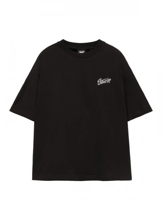 Obrázek produktu Pull&Bear Tričko 'STWD' světle šedá / černá