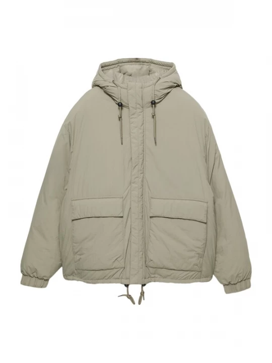 Obrázek produktu Pull&Bear Zimní bunda pastelově zelená