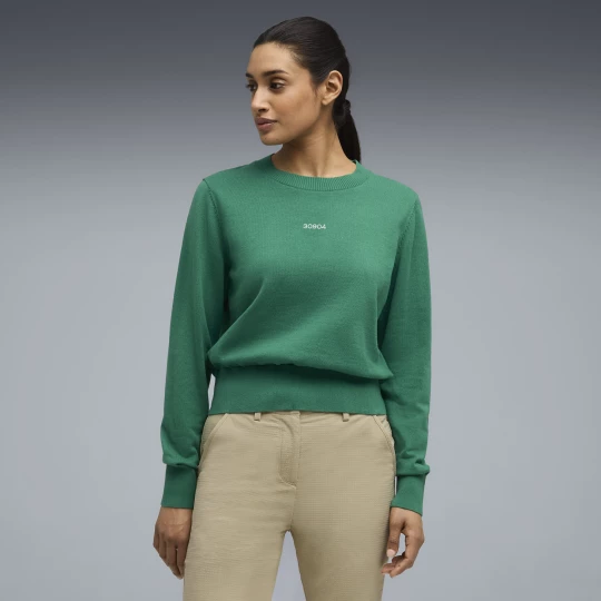 Obrázek produktu PUMA 30904 CLOUDSPUN Golf Sweatshirt Women, Clothing, Luso Green