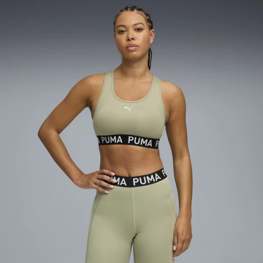 Obrázek produktu PUMA 4KEEPS Elastic Bra Women, Clothing, Lux Army