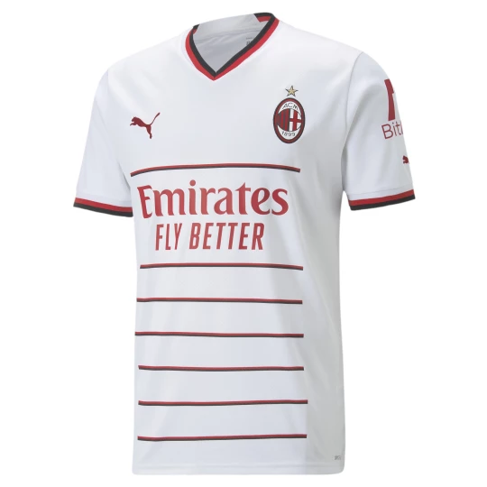 Obrázek produktu PUMA A.C. Milan Away 22/23 Replica Jersey Men, Clothing, White/Tango Red