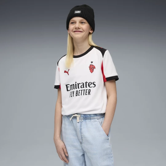 Obrázek produktu PUMA AC Milan 25/26 Away Jersey Youth, Clothing, White/Red