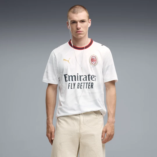 Obrázek produktu PUMA AC Milan 26/27 Away Jersey Men, Clothing, White/Victory Gold