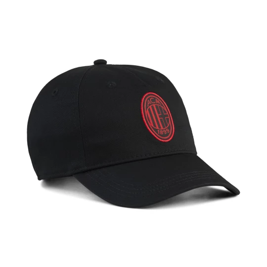 Obrázek produktu PUMA AC Milan Essentials Cap Youth, Accessories, Black/Red