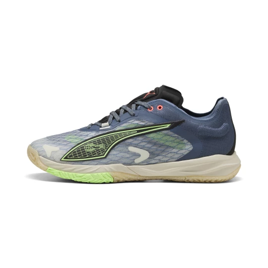 Obrázek produktu PUMA Accelerate NITRO™ SQD 4 FOREVER.BETTER. Handball Shoes Unisex, Shoes, Vapor Gray/Inky Blue/Black