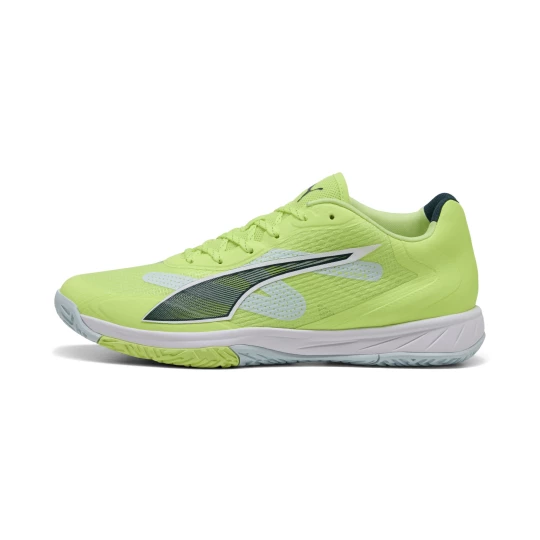 Obrázek produktu PUMA Accelerate Turbo 4 Handball Shoes Unisex, Shoes, White/Silver/Ash Gray šedá