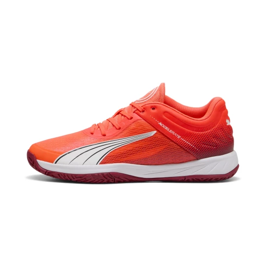Obrázek produktu PUMA Accelerate Turbo Handball Shoes Unisex, Shoes, Glowing Red/White/Dark Crimson