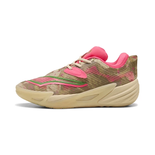 Obrázek produktu PUMA All-Pro NITRO™ 2 Flau'jae Basketball Shoes Unisex, Shoes, Sand Dune/Pure Pink/Green Fruit béžová