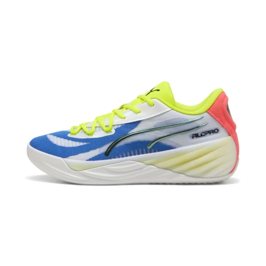 Obrázek produktu PUMA All-Pro NITRO™ Basketball Shoes Unisex, Shoes, White / Yellow Alert / Pink Alert