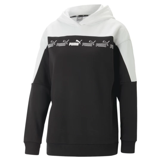 Obrázek produktu PUMA Around the Block Hoodie Women, Clothing, Black/White