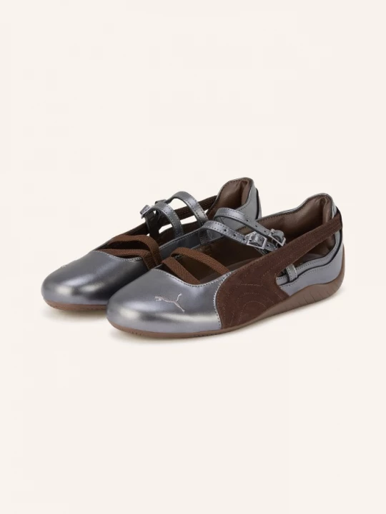 Obrázek produktu Puma Baleríny Mary Jane Speedcat Lux černošedá / tmavě hnědá