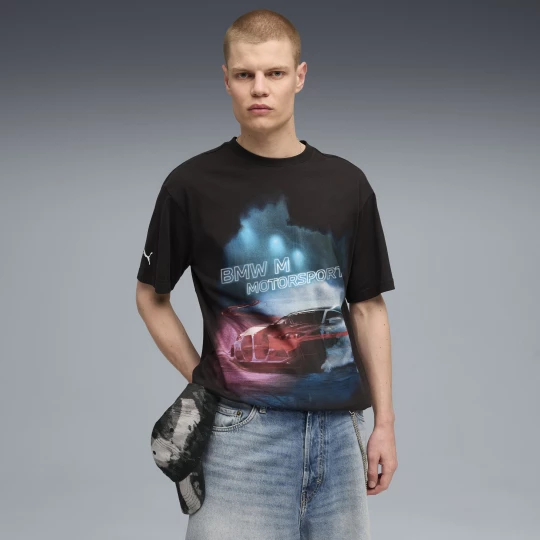 Obrázek produktu PUMA BMW M Motorsport Car Graphic Tee Men, Clothing, Black