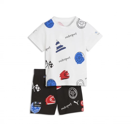 Obrázek produktu PUMA BMW M Motorsport Essentials Sportswear Tracksuit Toddlers, Motorsport, Black / Aop