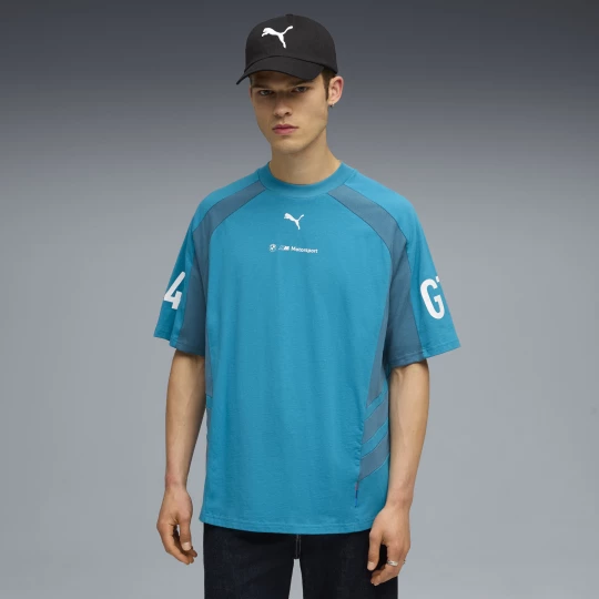 Obrázek produktu PUMA BMW M Motorsport Lifestyle Tee Men, Clothing, Tropical Blue