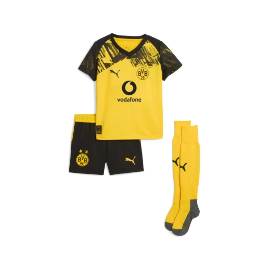 Obrázek produktu PUMA Borussia Dortmund 25/26 Home Minikit Kids, Clothing, Faster Yellow/Black