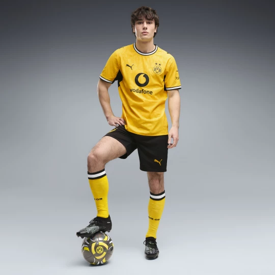 Obrázek produktu PUMA Borussia Dortmund 26/27 Shorts Men, Clothing, Black/Faster Yellow