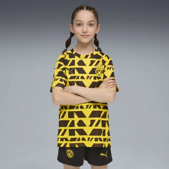 Obrázek produktu PUMA Borussia Dortmund Pre-match Jersey Youth, Clothing, Faster Yellow/Black