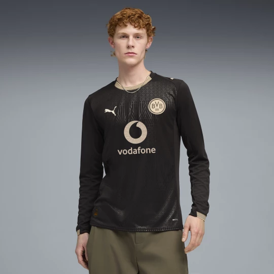Obrázek produktu PUMA Borussia Dortmund Special Edition Long Sleeve Jersey Men, Clothing, Black/Alabaster