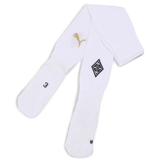 Obrázek produktu PUMA Borussia Mönchengladbach 125th Anniversary Socks Men, Clothing, White/Matte Gold