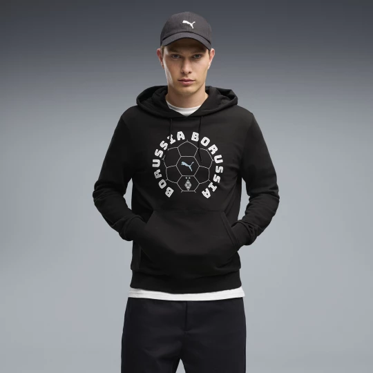 Obrázek produktu PUMA Borussia Mönchengladbach ftblCulture Hoodie Men, Men, Black / White