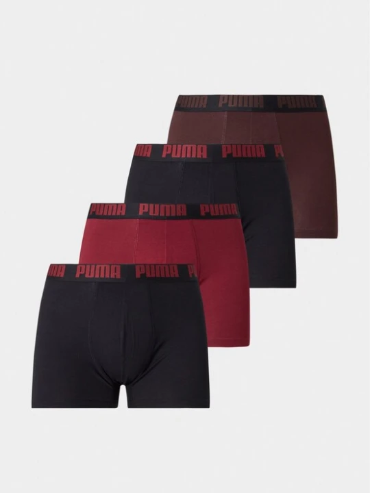 Obrázek produktu PUMA Boxerky 'EVERYDAY' hnědá / červená / černá