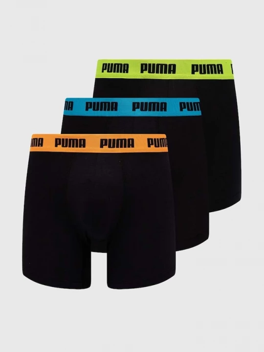 Obrázek produktu Puma Boxerky Puma Everyday 3-pack černá