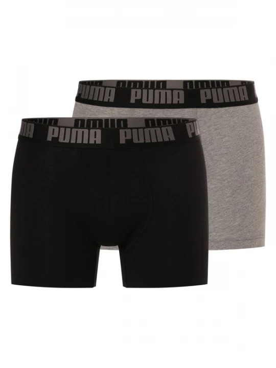 Obrázek produktu PUMA Boxerky  šedobéžová / černá