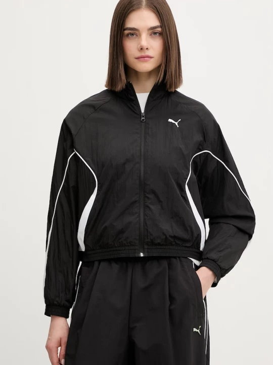 Obrázek produktu Puma Bunda Puma Sport relaxed woven černá
