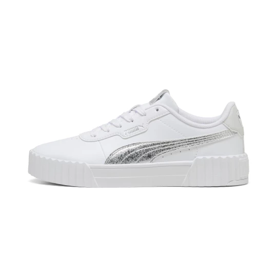 Obrázek produktu PUMA Carina 3.0 Metallic Whisper Sneakers Women, Shoes, White/Silver