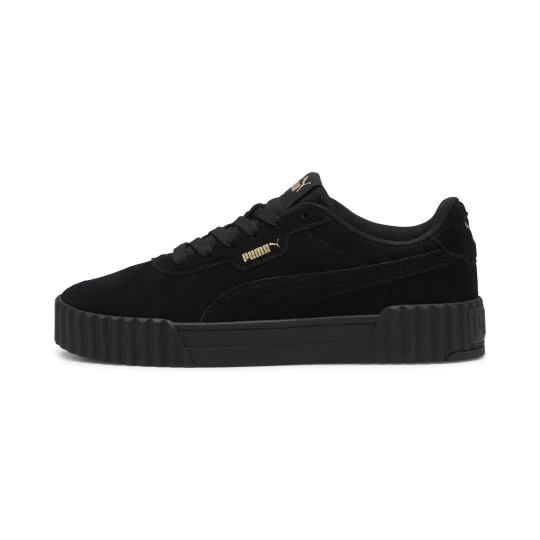 Obrázek produktu PUMA Carina 3.0 Suede Sneakers Women, Shoes, Black/Gold
