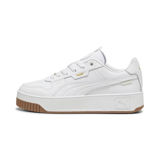 Obrázek produktu PUMA Carina Street Lux Sneakers Women, Shoes, White/Gold