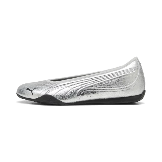 Obrázek produktu PUMA Catch Metallic Whisper Ballerina Shoes Women, Shoes, Silver/Black