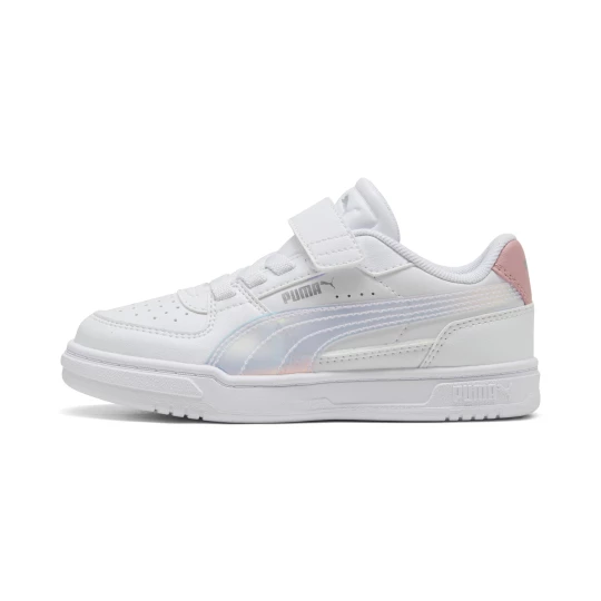 Obrázek produktu PUMA Caven III Holo 2.0 Sneakers Kids, Shop, White/Rosy Outlook/Silver