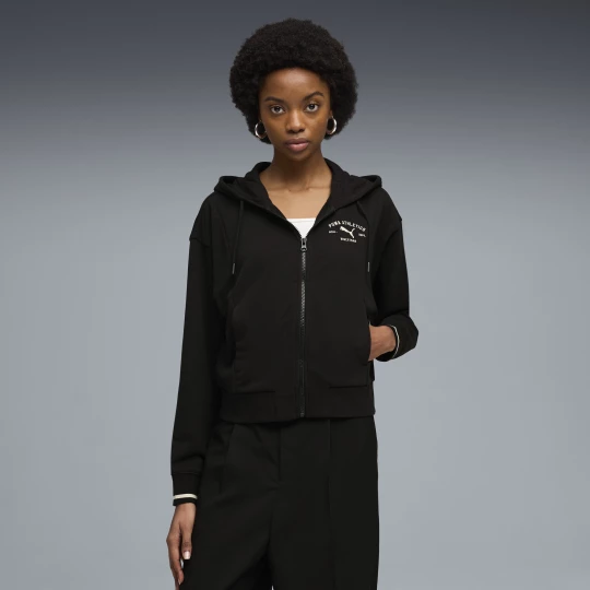 Obrázek produktu PUMA Class Full-Zip Hoodie Women, Clothing, Black