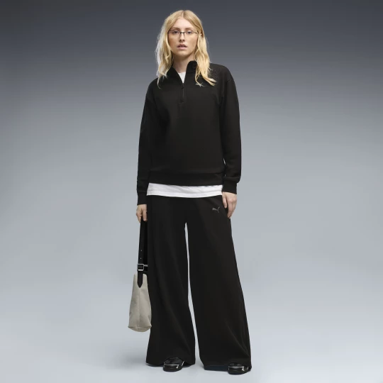 Obrázek produktu PUMA Class Relaxed Wide Leg Pants Women, Clothing, Black