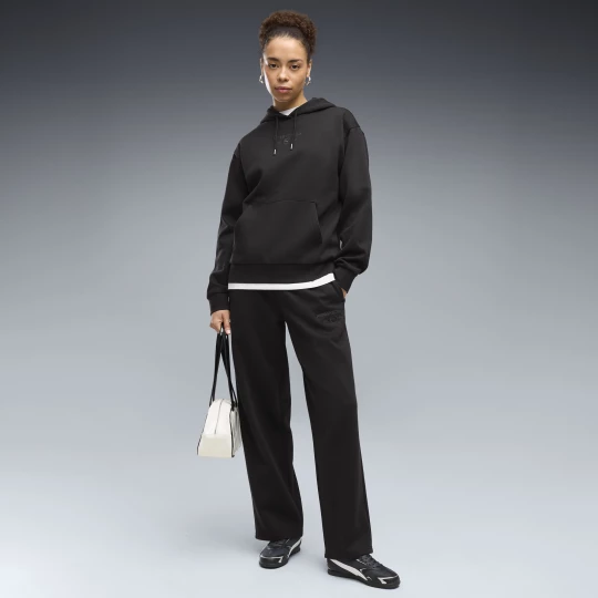 Obrázek produktu PUMA Class Straight Leg Fleece Pants Women, Clothing, Black