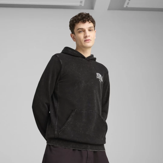 Obrázek produktu PUMA Class Washed Hoodie Men, Clothing, Black