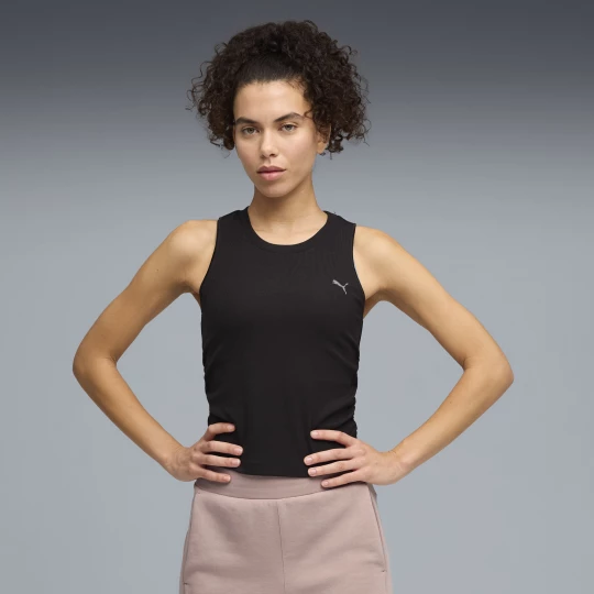 Obrázek produktu PUMA CLOUDSPUN Ribbed Tank Top Women, Clothing, Black