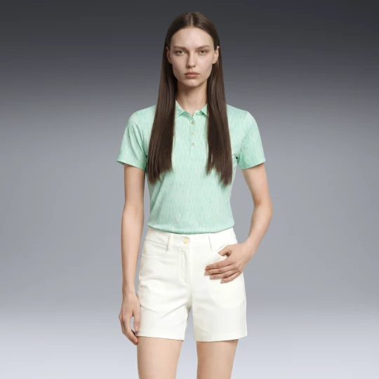 Obrázek produktu PUMA CLOUDSPUN Wavey Polo Women, Clothing, Mint Jelly