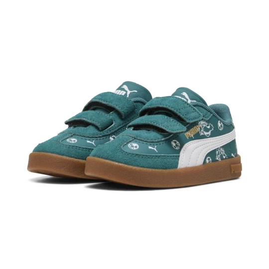 Obrázek produktu PUMA Club II Era Super PUMA V Sneakers Toddlers, Kids, Emerald Ice / White zelená