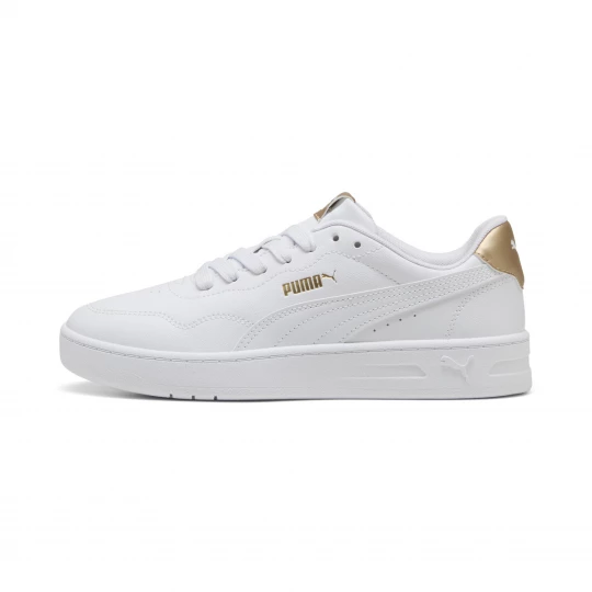 Obrázek produktu PUMA Court Lally Metallic Glam Sneakers Women, Shoes, White / Gold