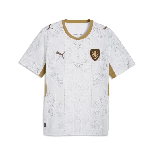 Obrázek produktu PUMA Czechia 2026 Away Jersey Men, Sport, White/Matte Gold