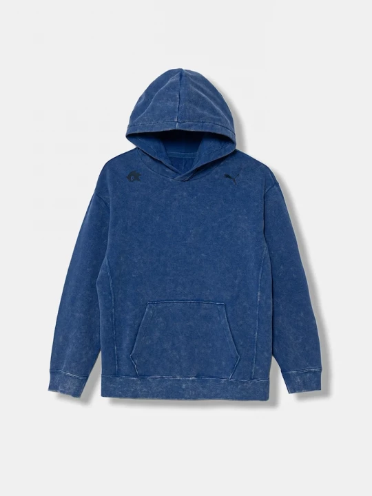 Obrázek produktu Puma Dětská bavlněná mikina Puma PUMA X SONIC Relaxed Graphic Hoodie TR modrá