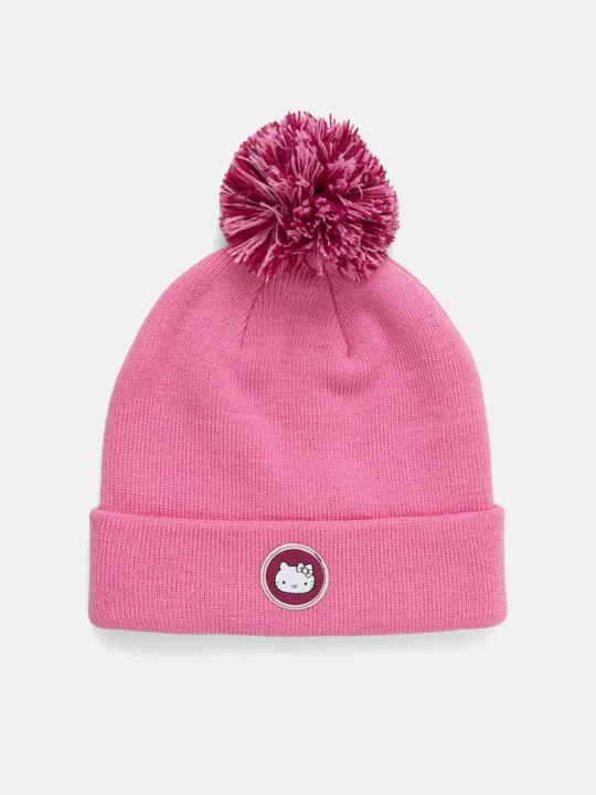 Obrázek produktu Puma Dětská čepice Puma PUMA x HK&FR Mid Crown Pom Beanie růžová