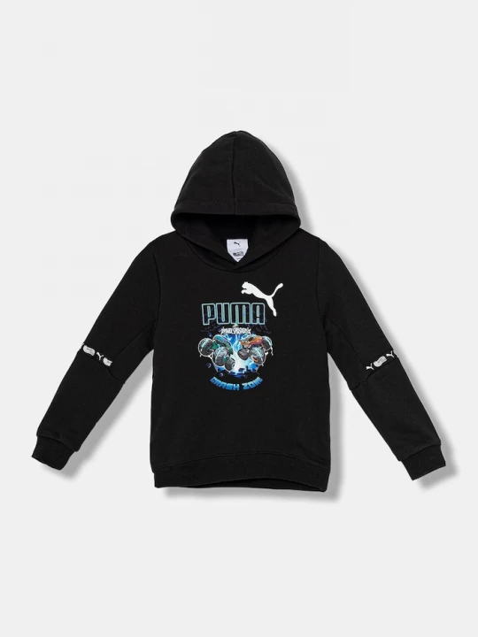 Obrázek produktu Puma Dětská mikina Puma PUMA X HOT WHEELS Graphic Hoodie TR černá