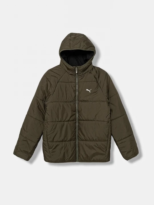 Obrázek produktu Puma Dětská oboustranná bunda Puma Reversible Puffer Jacket zelená