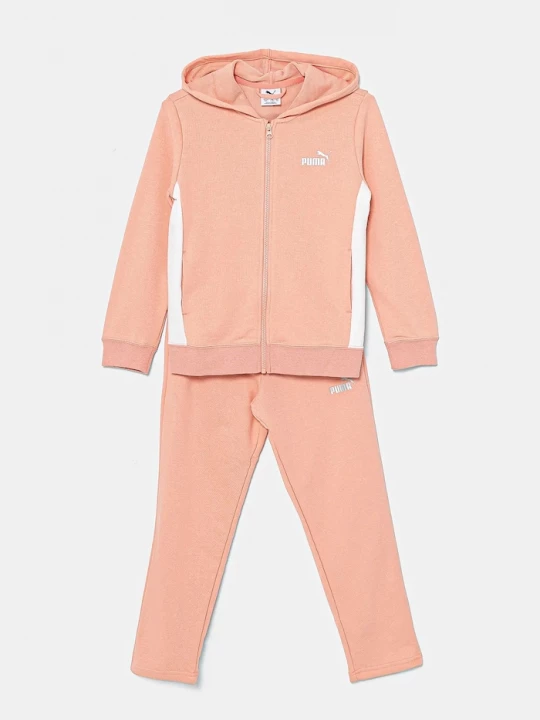 Obrázek produktu Puma Dětská tepláková souprava Puma Metallic Hooded Sweat Suit TR oranžová