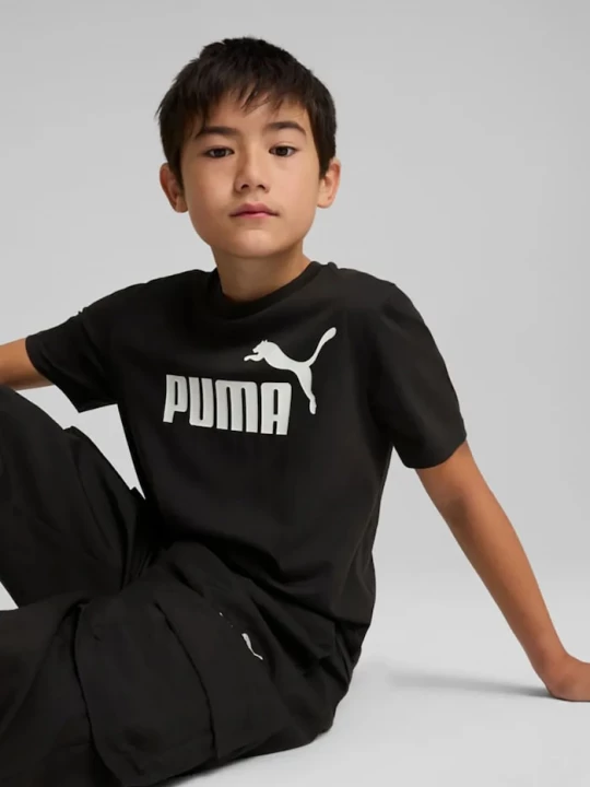 Obrázek produktu Puma Dětské bavlněné tričko Puma ESS No. 1 Logo Tee černá