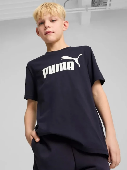 Obrázek produktu Puma Dětské bavlněné tričko Puma ESS No. 1 Logo Tee námořnická modř